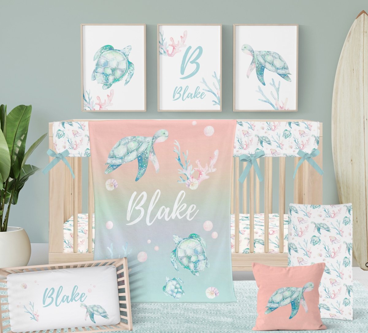 Sweet Sea Turtles Nursery Collection - gender_boy, gender_girl, gender_neutral