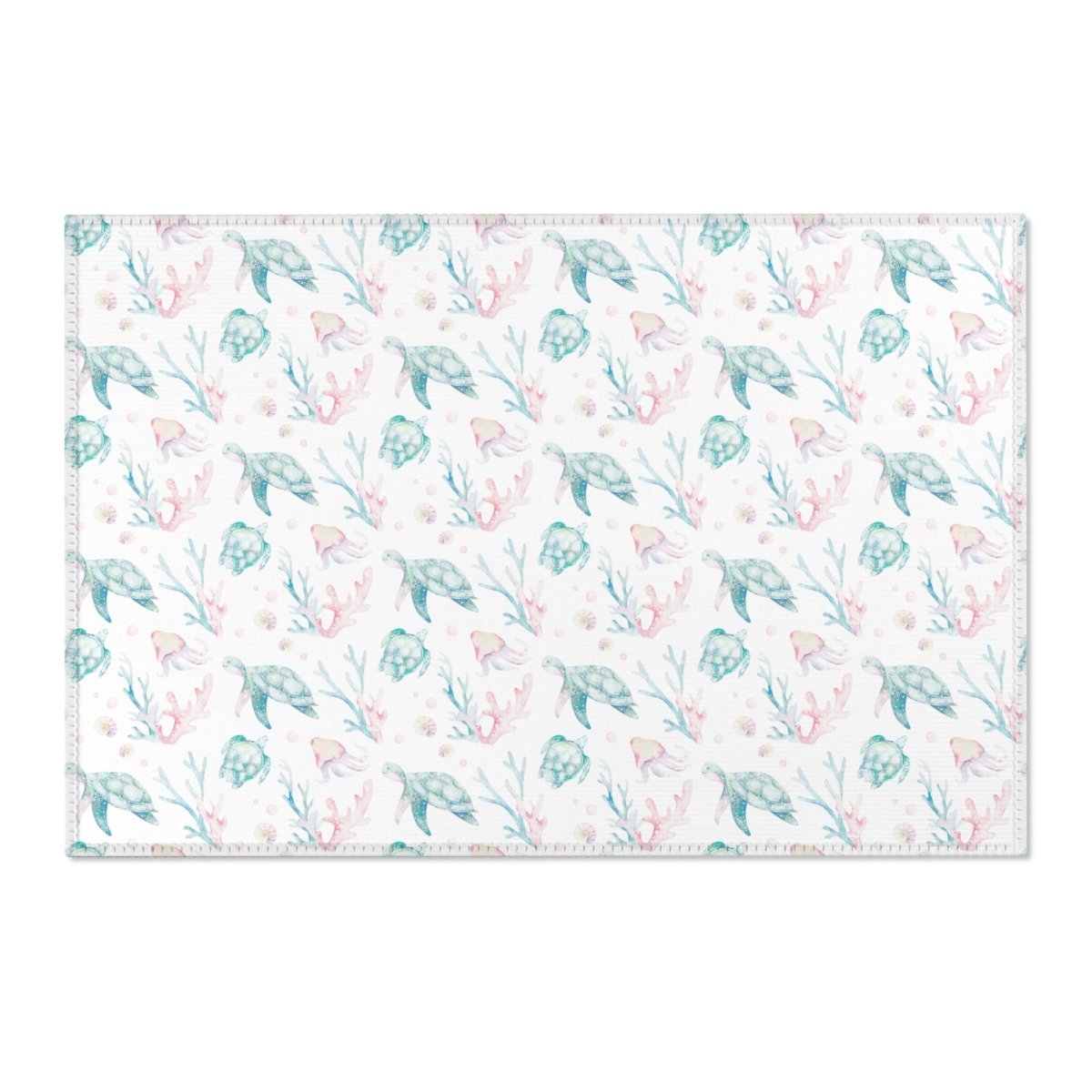 Sweet Sea Turtles Nursery Rug - gender_boy, gender_girl, gender_neutral