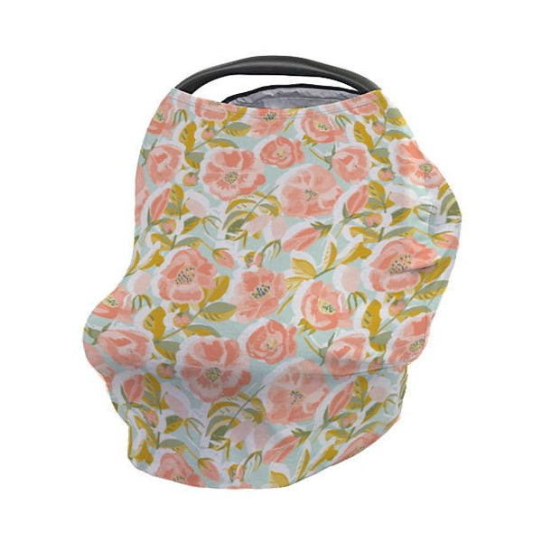 Sweet Vintage Floral Car Seat Cover - gender_girl, Sweet Vintage Floral, Theme_Floral