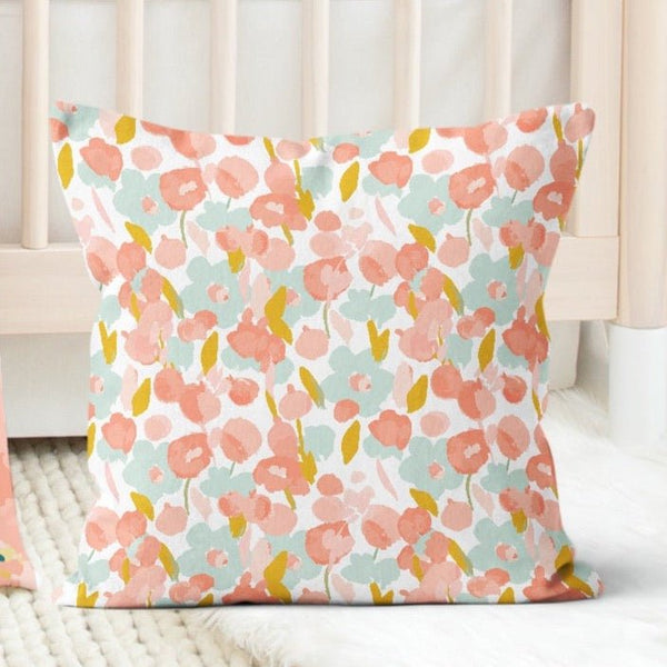 Sweet Vintage Floral Throw Pillow - gender_girl, Sweet Vintage Floral, Theme_Floral