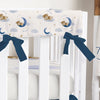 Teddy Bear Navy Crib Rail Guards - gender_boy, Teddy Bear,