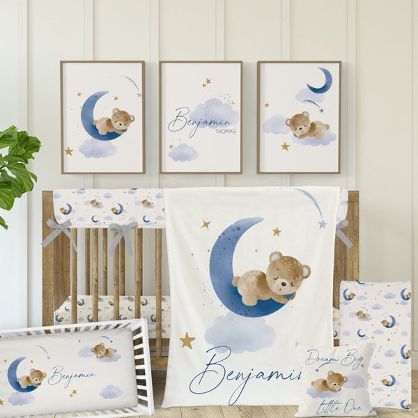 Teddy Bear Nursery Collection - gender_boy, Teddy Bear, text