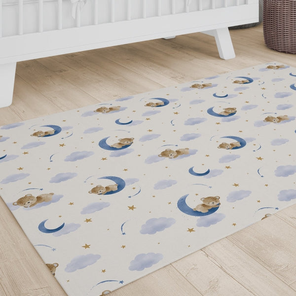 Teddy Bear Nursery Rug - gender_boy, Teddy Bear,
