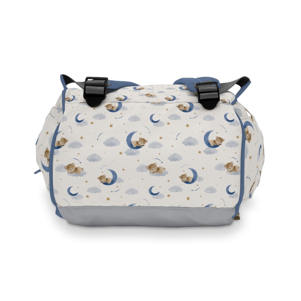 Teddy Bear Personalized Backpack Diaper Bag - gender_boy, Teddy Bear, text