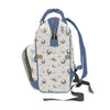 Teddy Bear Personalized Backpack Diaper Bag - gender_boy, Teddy Bear, text