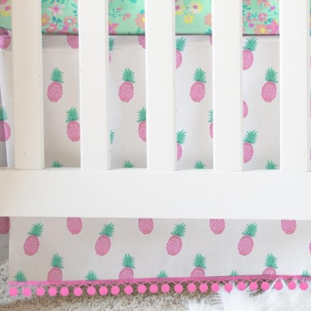 Tropical Paradise Flamingo Crib Bedding - Crib Bedding Sets