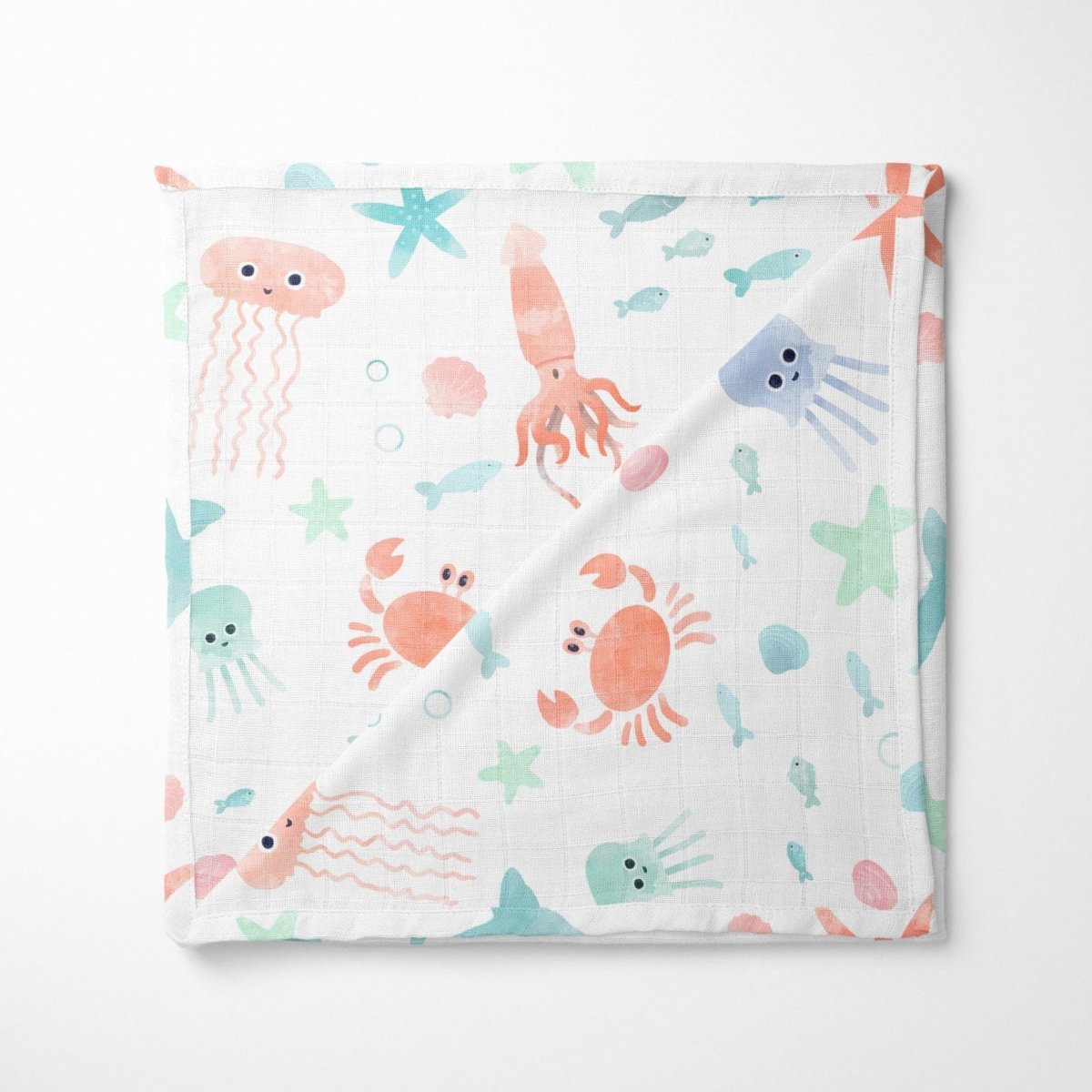 Under the Sea Muslin Blanket - gender_boy, gender_girl, gender_neutral