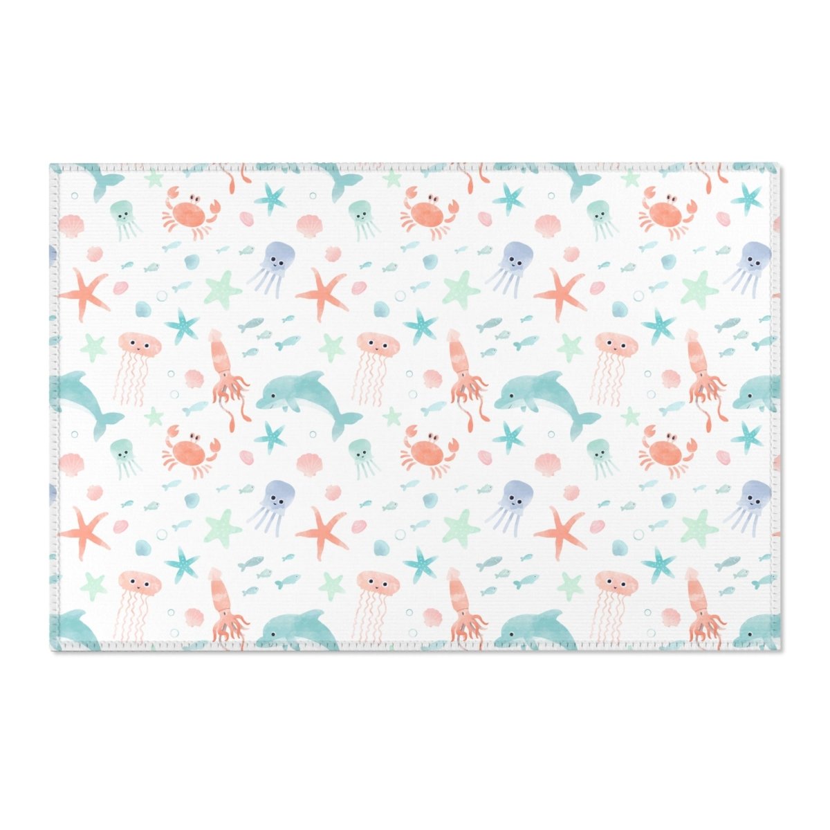 Under the best sale sea nursery rug