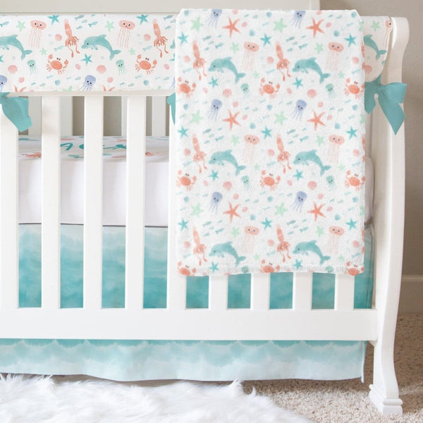 Under the Sea Personalized Crib Bedding - gender_boy, gender_girl, gender_neutral