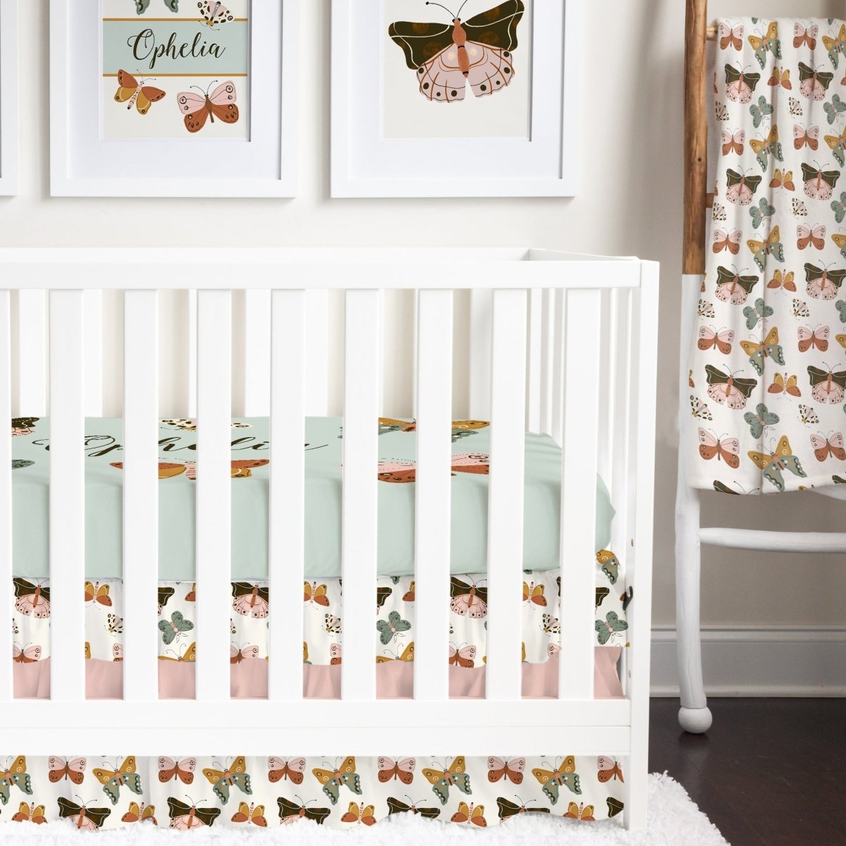 Vintage Butterfly Nursery Collection - gender_girl, text, Theme_Butterfly