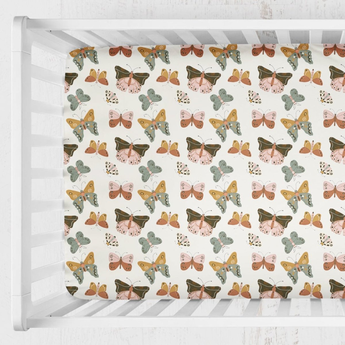 Vintage Butterfly Nursery Collection - gender_girl, text, Theme_Butterfly
