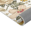 Vintage Earthy Floral Nursery Rug - gender_girl, Theme_Floral, Vintage Earthy Floral