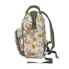 Vintage Floral Personalized Backpack Diaper Bag - gender_girl, text, Theme_Floral