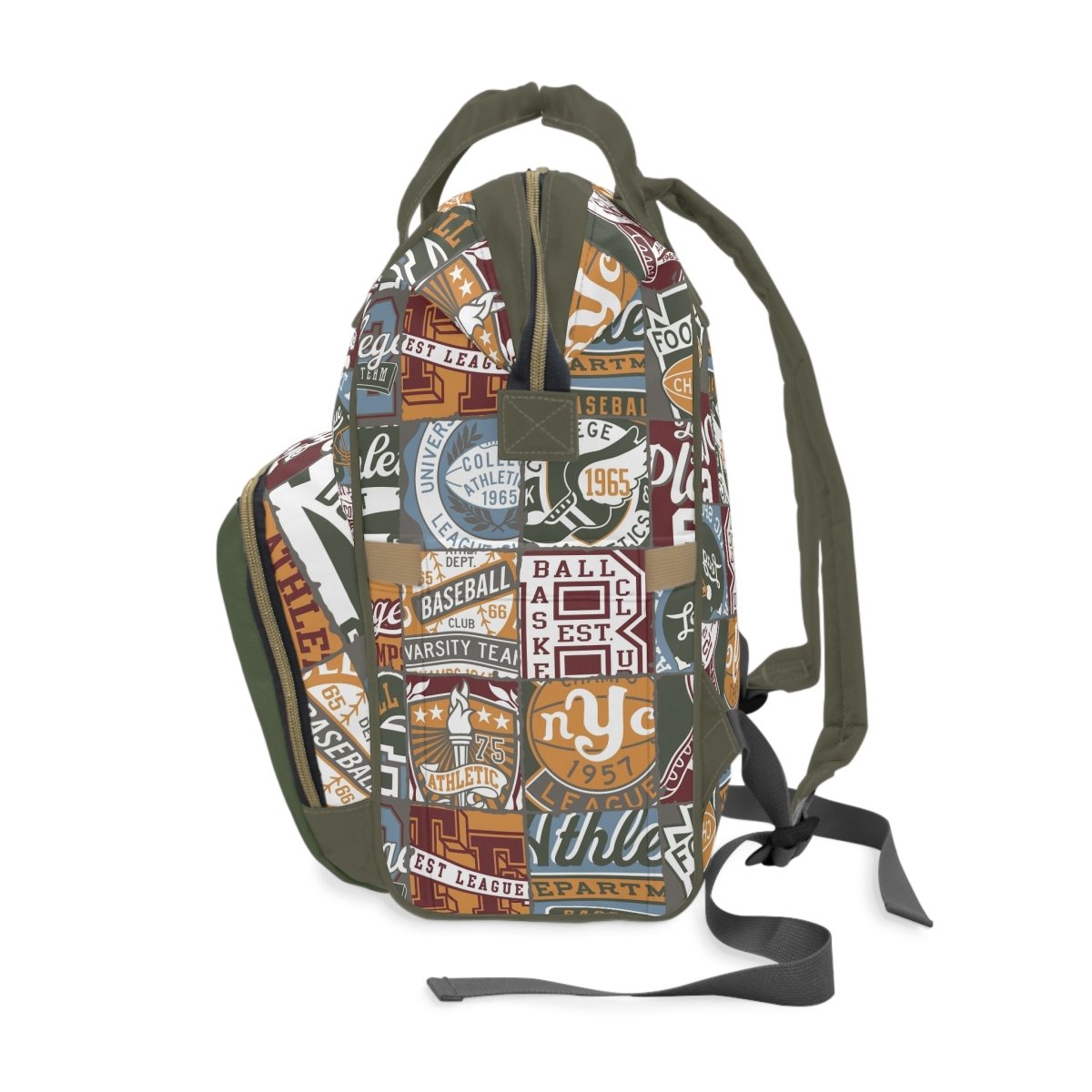north face backpack diaper bag Vintage Sports Personalized Backpack Diaper Bag