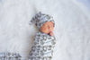 Vintage Sports Personalized Swaddle Blanket Set - gender_boy, text, Vintage Sports