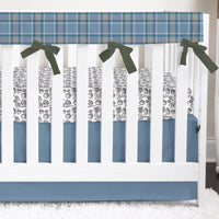 Vintage Sports Solid Crib Bedding - gender_boy, Vintage Sports,