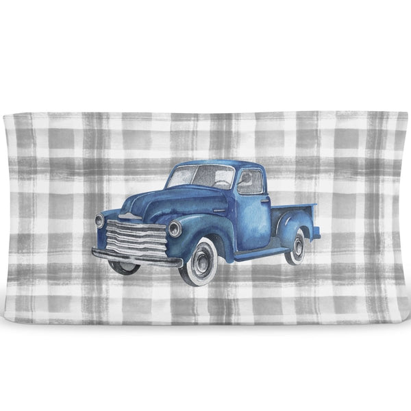 Vintage Truck Changing Pad Cover