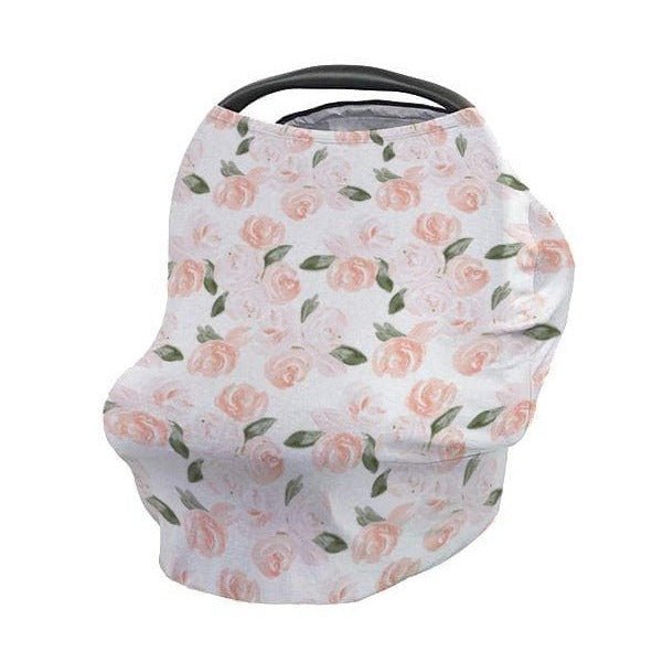 Watercolor Floral Car Seat Cover - gender_girl, Theme_Floral,