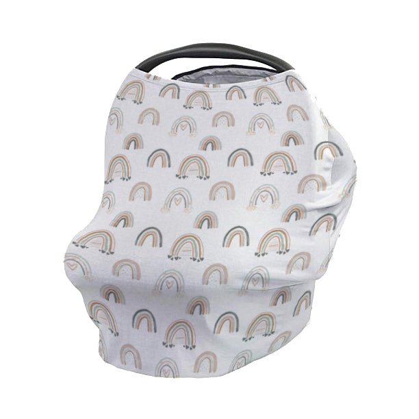Watercolor Rainbow Car Seat Cover - gender_boy, gender_girl, gender_neutral