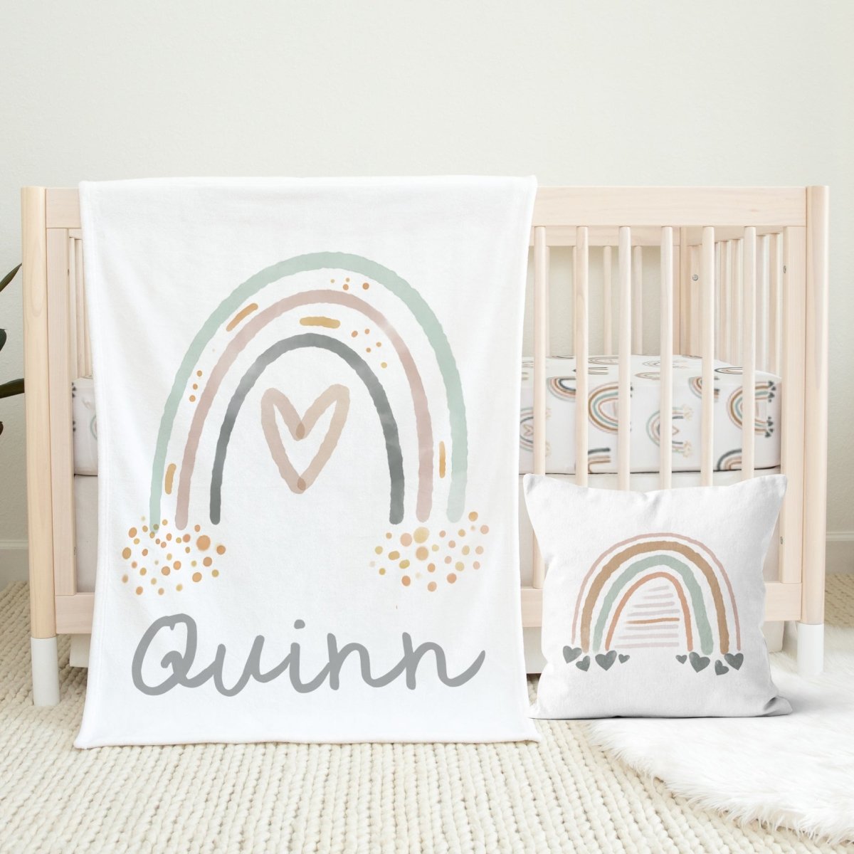 Watercolor Rainbow Nursery Collection - gender_boy, gender_girl, gender_neutral