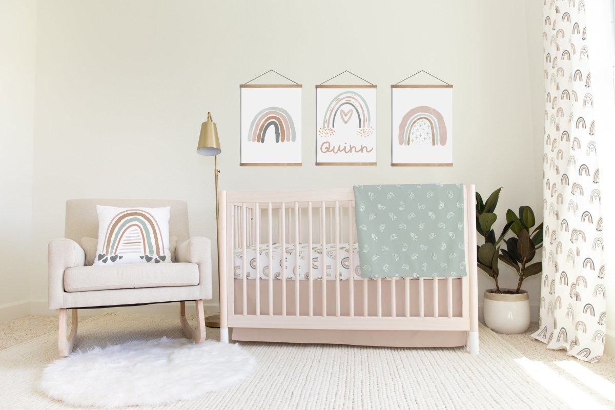 Watercolor Rainbow Nursery Collection - gender_boy, gender_girl, gender_neutral