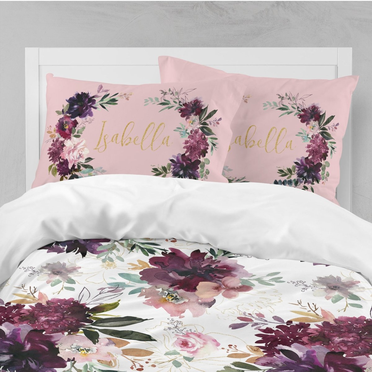 Whisper Floral Kids Bedding Set (Comforter or Duvet Cover) - gender_girl, text, Theme_Floral