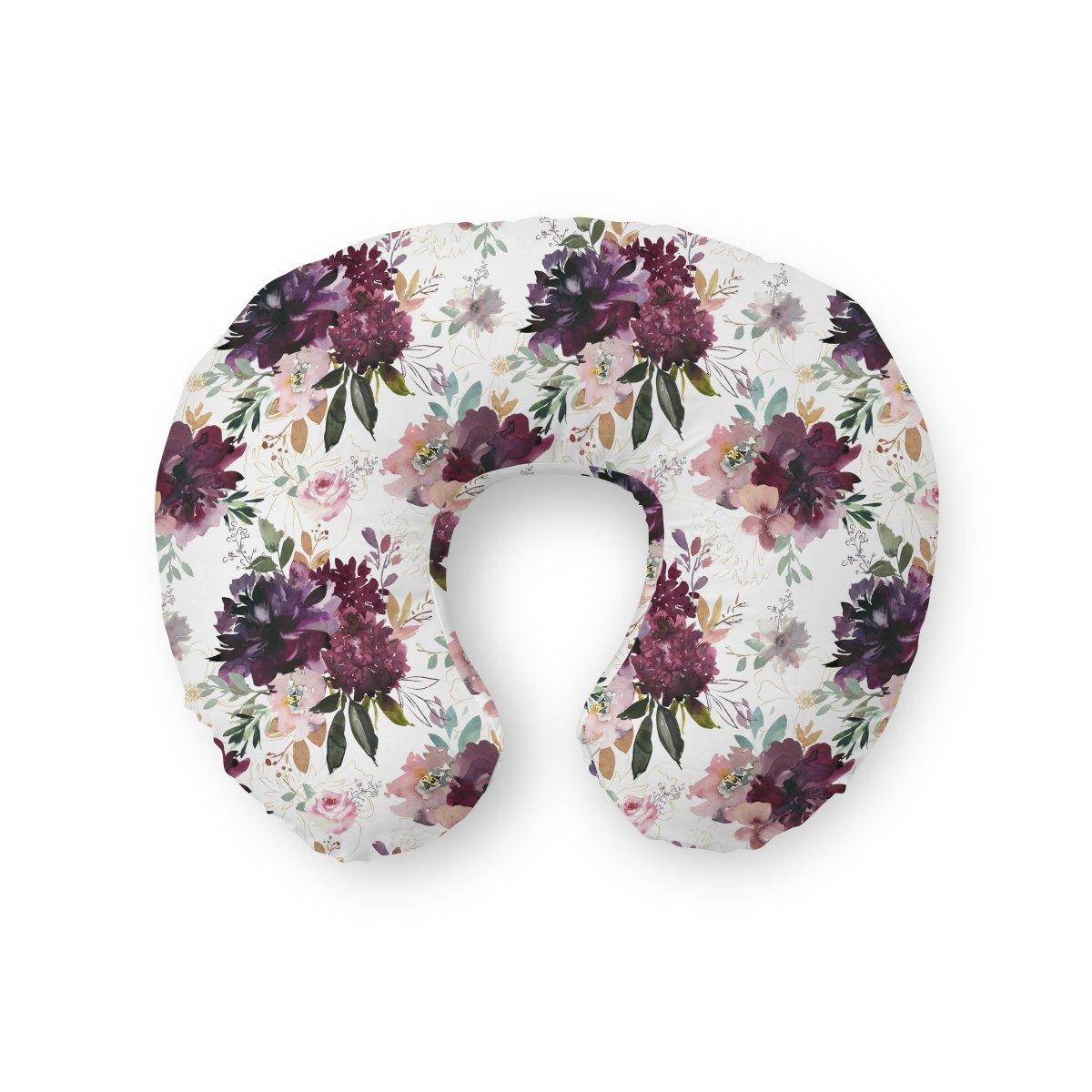 Whisper Floral Nursing Pillow Cover - gender_girl, Theme_Floral, Whisper Floral