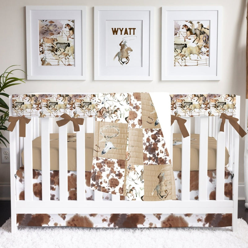 Wild West Cowboy Nursery Collection - text, Wild West Cowboy,