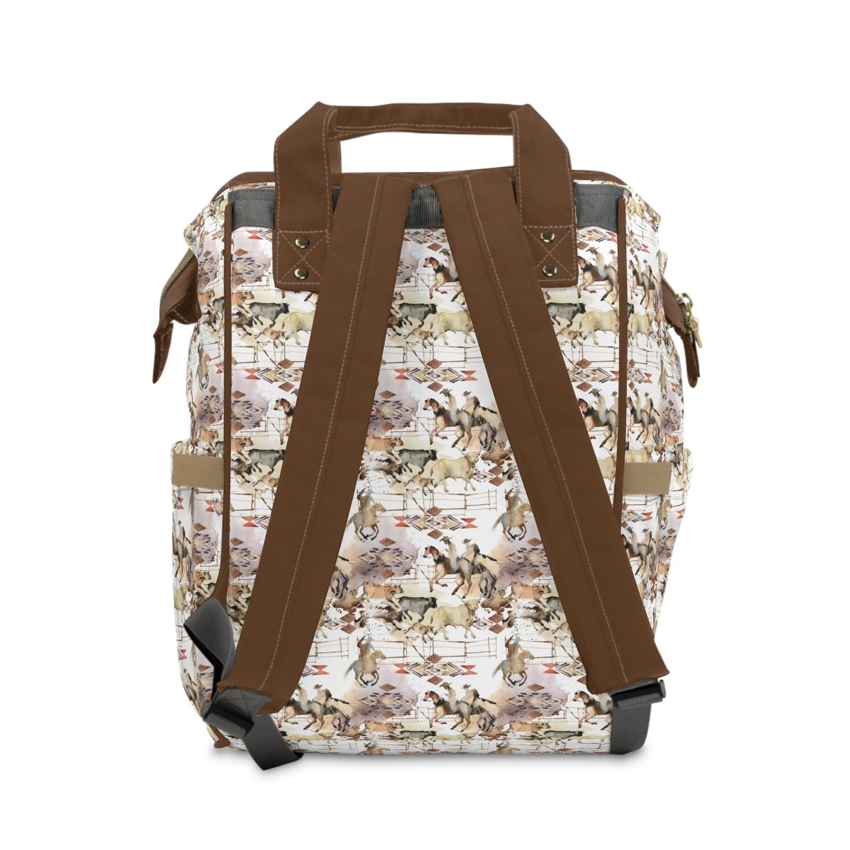 Wild West Cowboy Personalized Backpack Diaper Bag - gender_boy, text, Theme_Farm