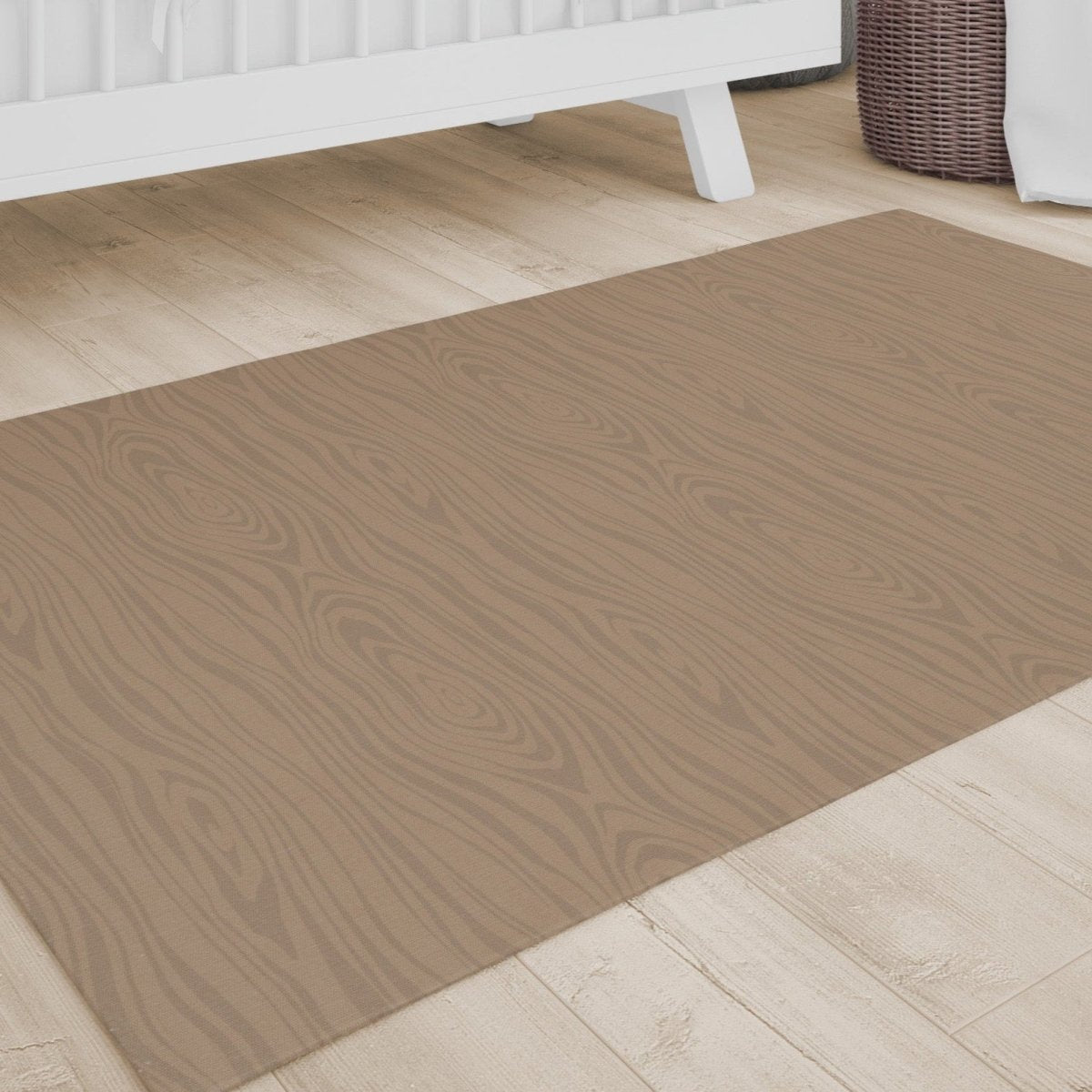 Woodland Camper Wood Grain Nursery Rug - gender_boy, Woodland Camper,