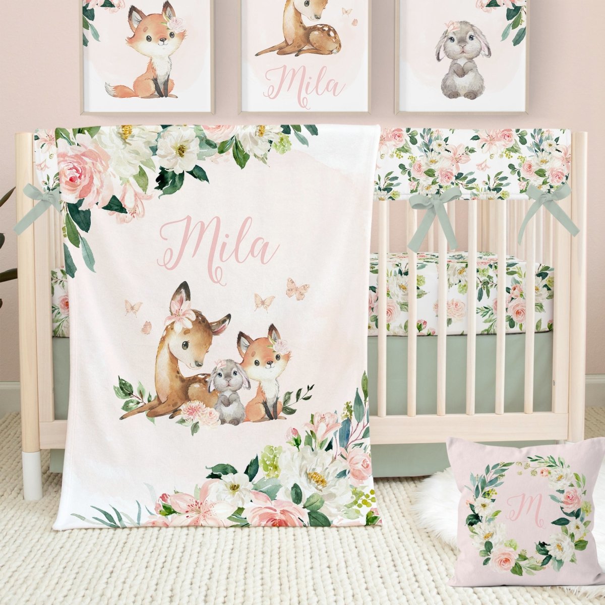 Woodland Meadows Nursery Collection - gender_girl, text, Theme_Floral