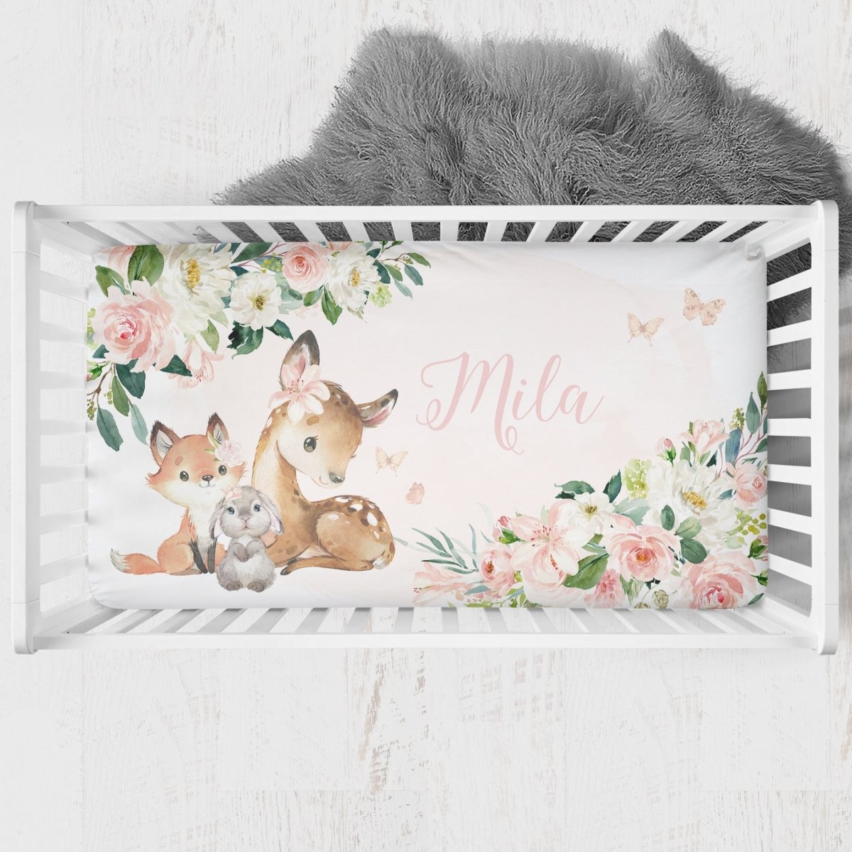 Woodland Meadows Nursery Collection - gender_girl, text, Theme_Floral