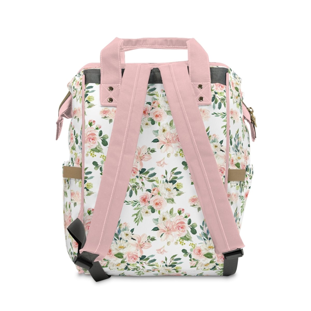 Woodland Meadows Personalized Backpack Diaper Bag - gender_girl, text, Theme_Floral