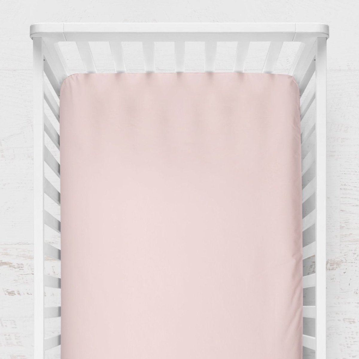 Woodland Meadows Solid Pink Crib Sheet - gender_girl, Theme_Floral, Theme_Solid