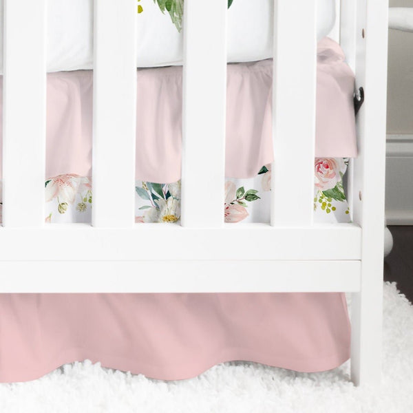 Woodland Meadows Solid Ruffled Crib Skirt - Crib Skirt